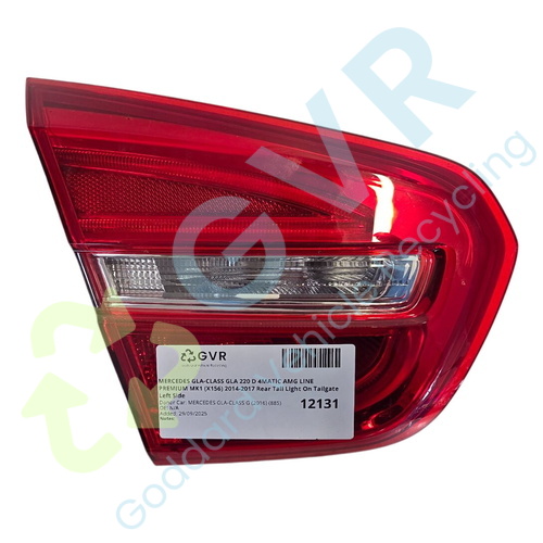 MERCEDES GLA-CLASS GLA AMG LINE X156 Rear Tailgate Light Left Side