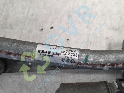 FIAT DOBLO CARGO 16V MULTIJET MK2 2015-2022 Wiper Motor Front & Linkage