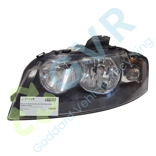 AUDI A3 TDI SPORT MK2 (8P) 2004-2008 Headlight Headlamp Left Side