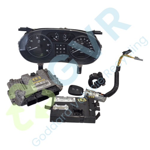 VAUXHALL Vivaro X83 A 2001-2006 Engine ECU Kit 1.9