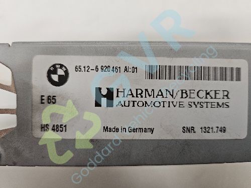 BMW 730d Se Auto Harman & Becker Amplifier Sound System Hi-Fi