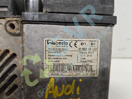 AUDI Q7 4L Auxiliary Heater