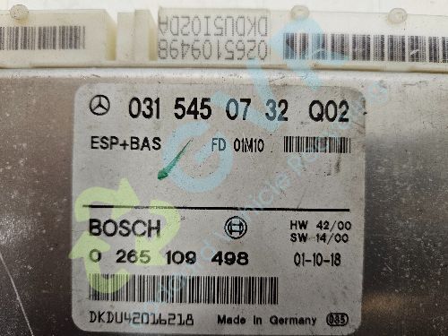 Mercedes-Benz ESP + BAS Control Module A0315450732